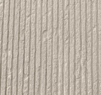 Raw grooved concrete