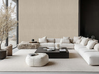 Raw grooved concrete