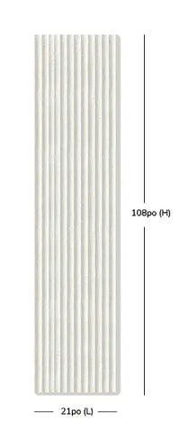 Fluted lightweight concrete
