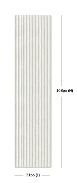 Fluted lightweight concrete