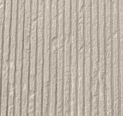 Raw grooved concrete