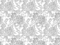 Silver Peonies