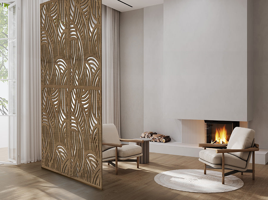 Decorative separator panels