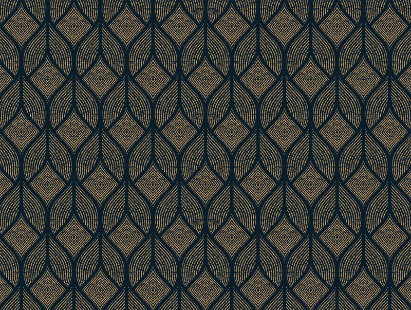 Art Deco Blue