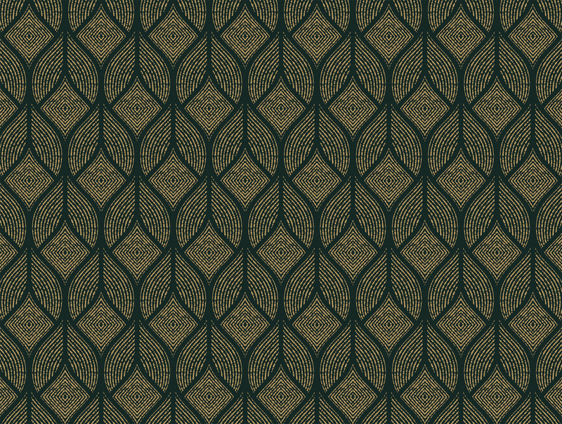 Art Deco Green