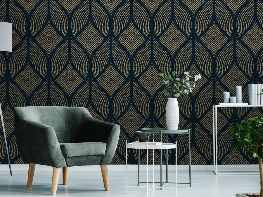 ART DECO BLEUE