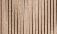 Panneau mini Lattes Chêne Naturel Flexibles (Échantillon 6po. x 12po.)