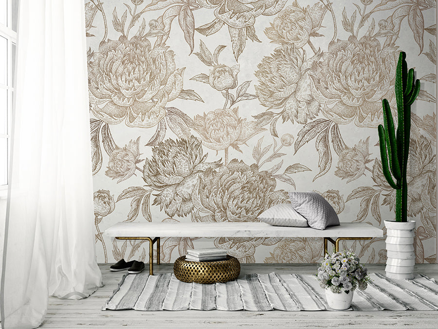 PIVOINES CLAIRES
