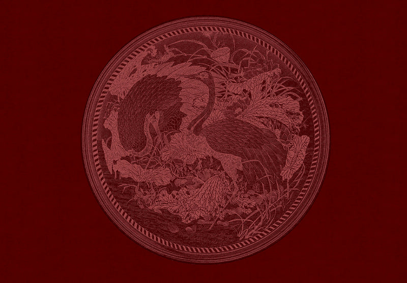 Médaillon Japonais Rouge